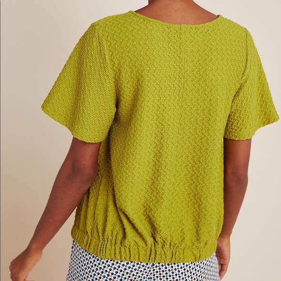 NWT Anthro Citron Sidonie V-neck Top - Picture 2 of 11